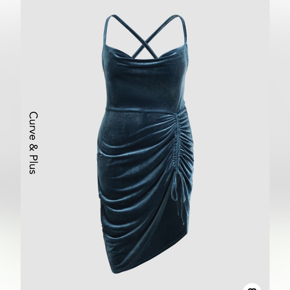 Velvet Midi Dress